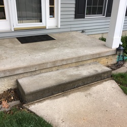 Replacing the Front Step